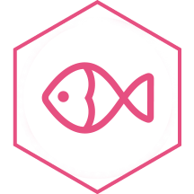 Illustration des peptides de collag&egrave;ne de poisson